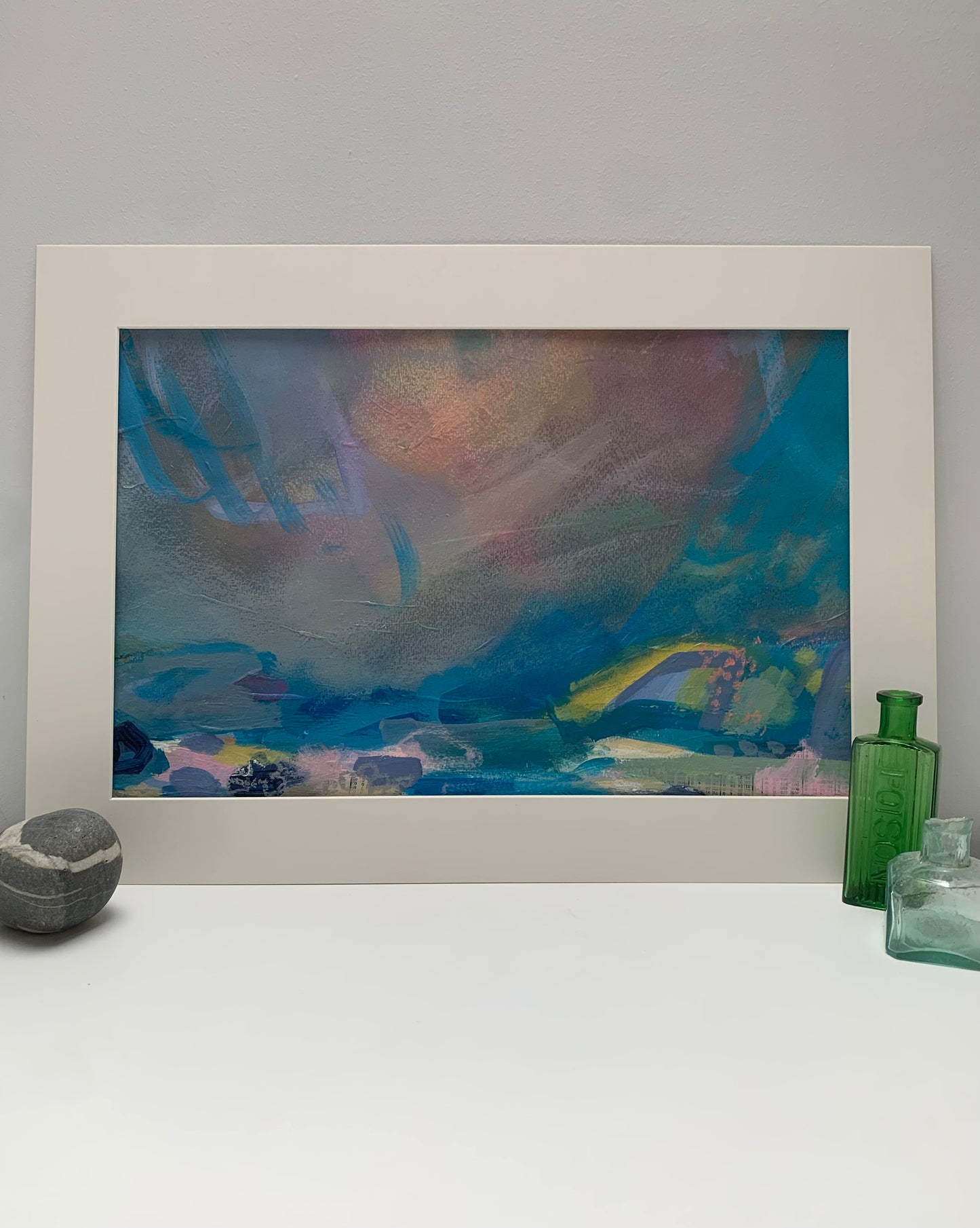 Art - Spring Fling, atmospheric landscape painting