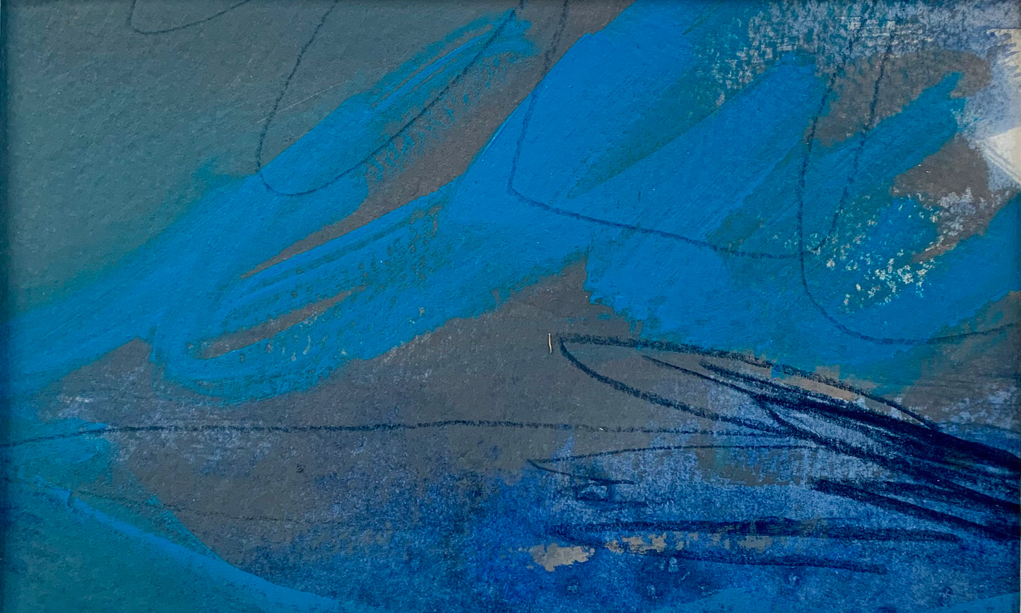 Art - mixed media seascape painting