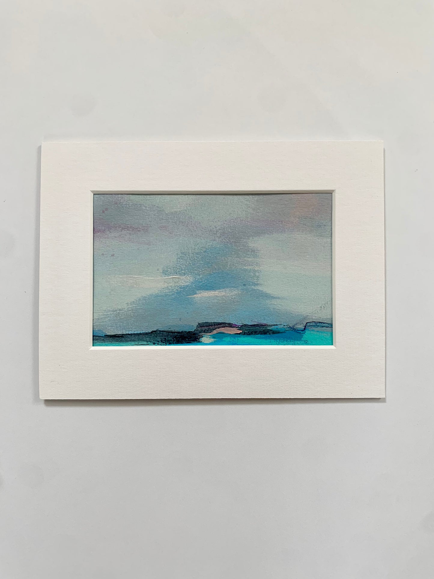 Z mixed media landscape painting