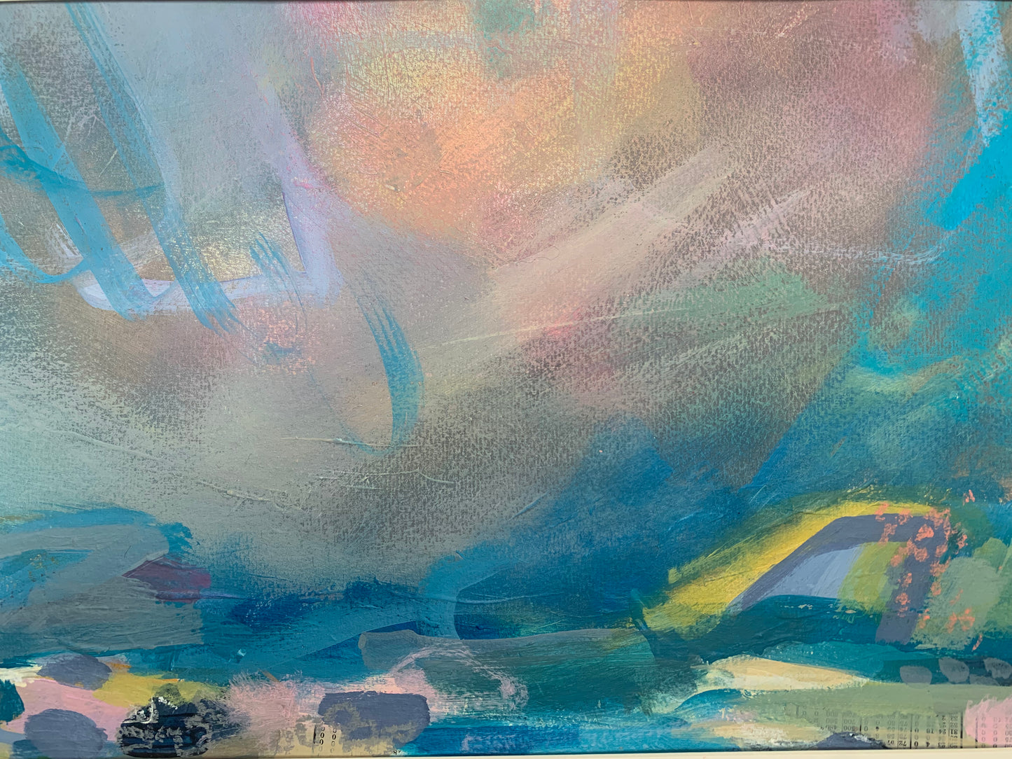 Art - Spring Fling, atmospheric landscape painting