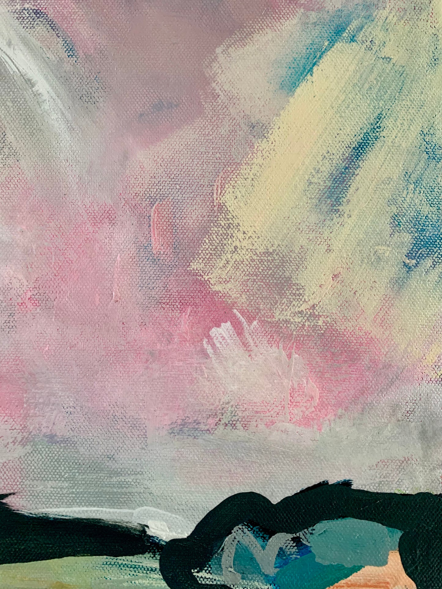 Art - Original painting - Into the Pink