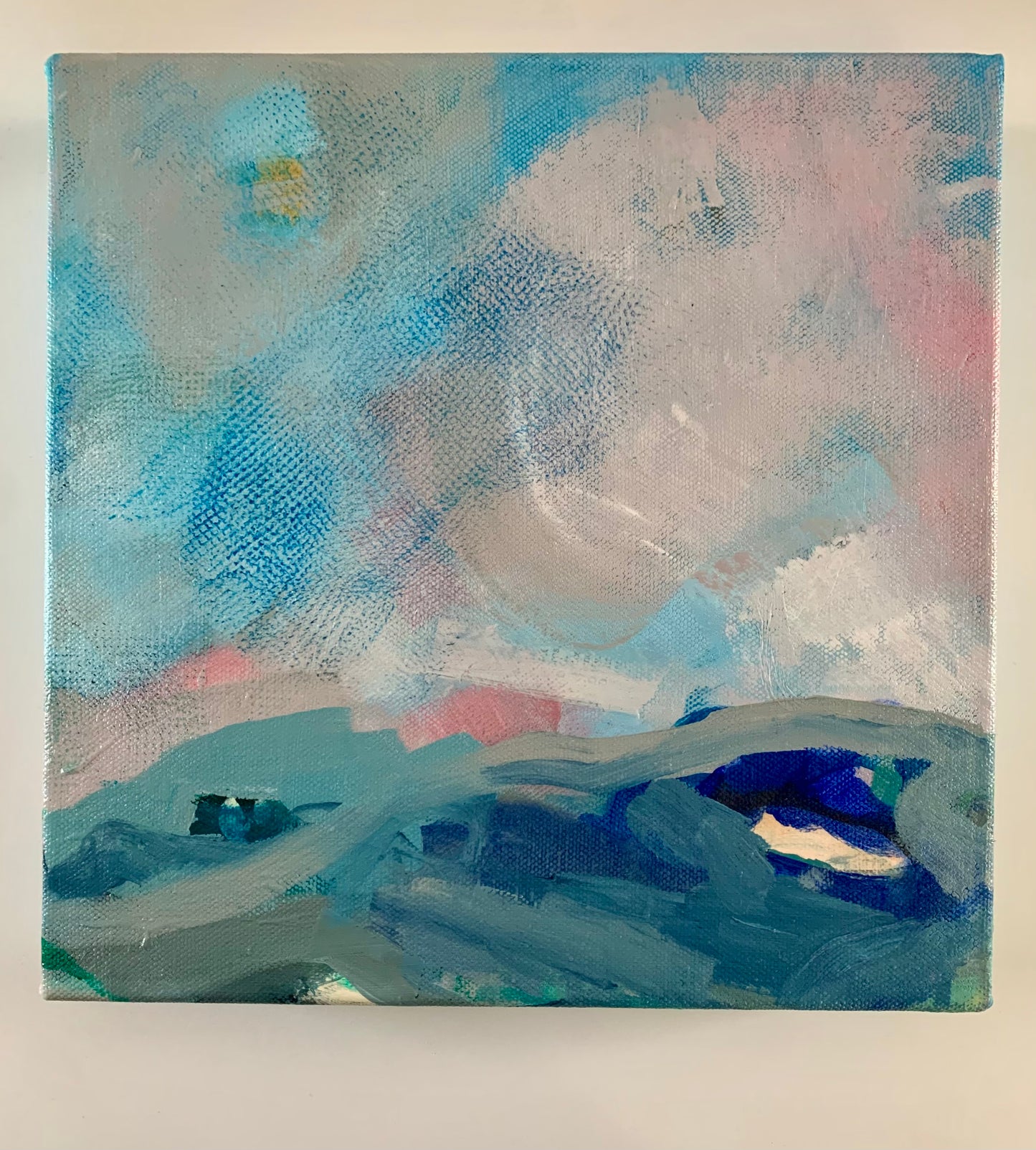 Art - Original painting - Deep Sky Blue